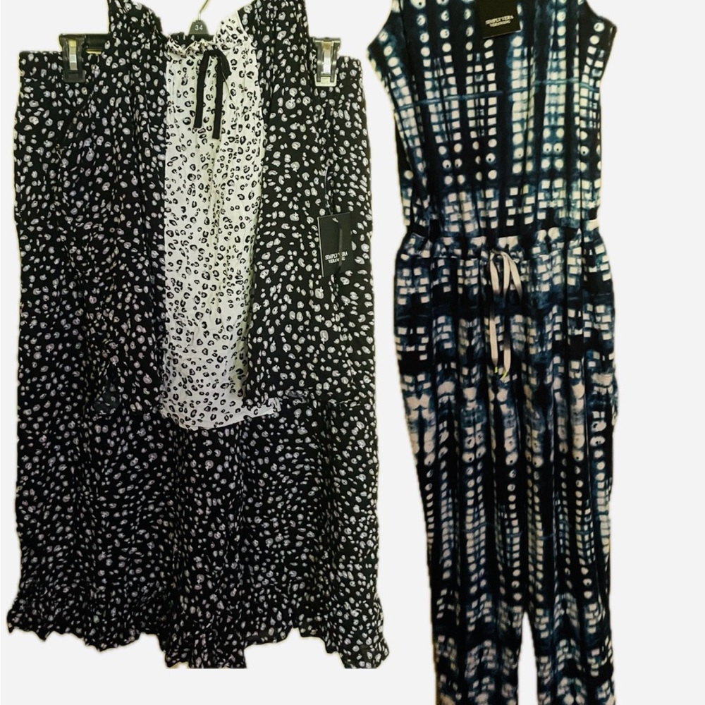 Simply Vera , Vera Wang loungewear, pajamas , sleepwear NWT size XL